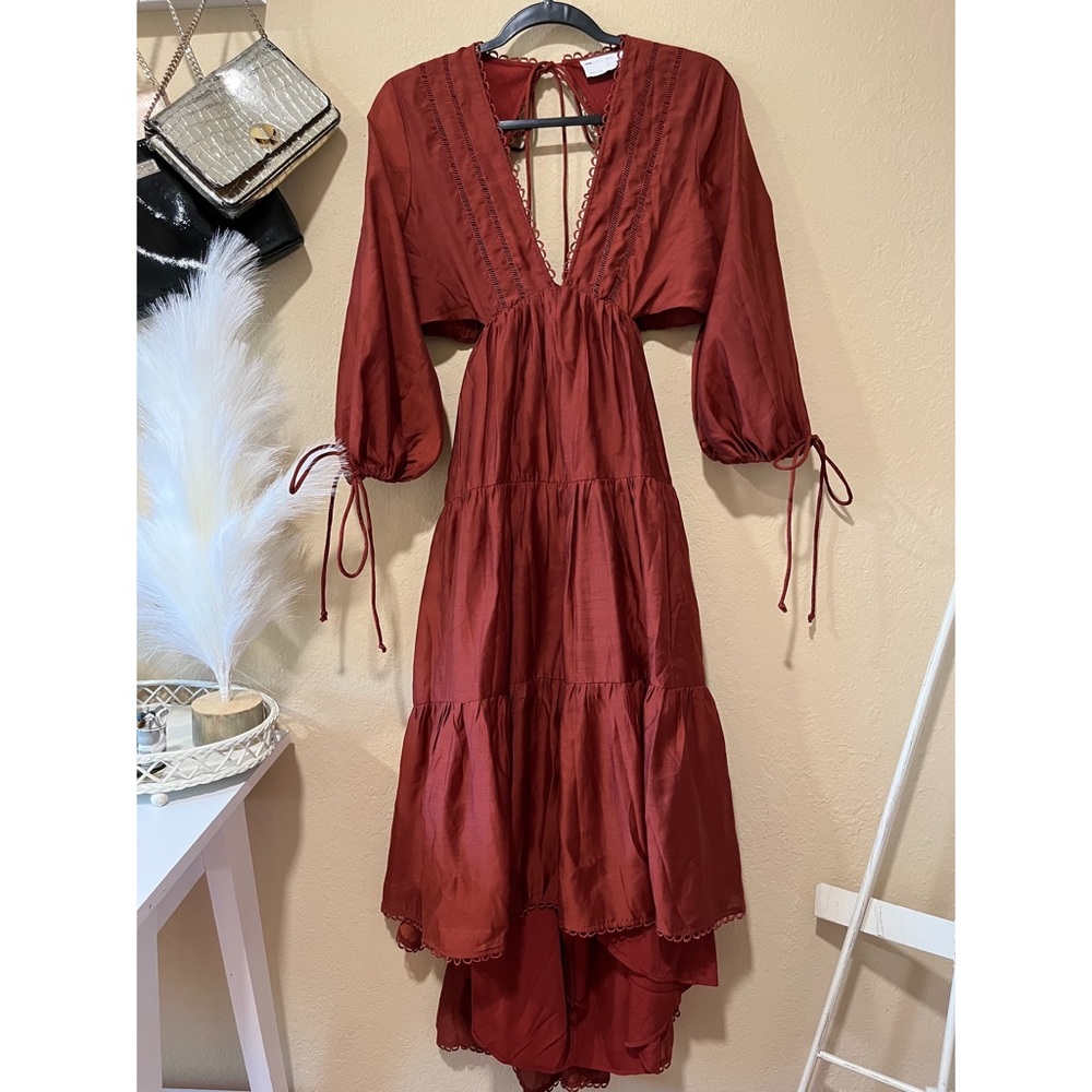 ASOS Tiered Midi Dress